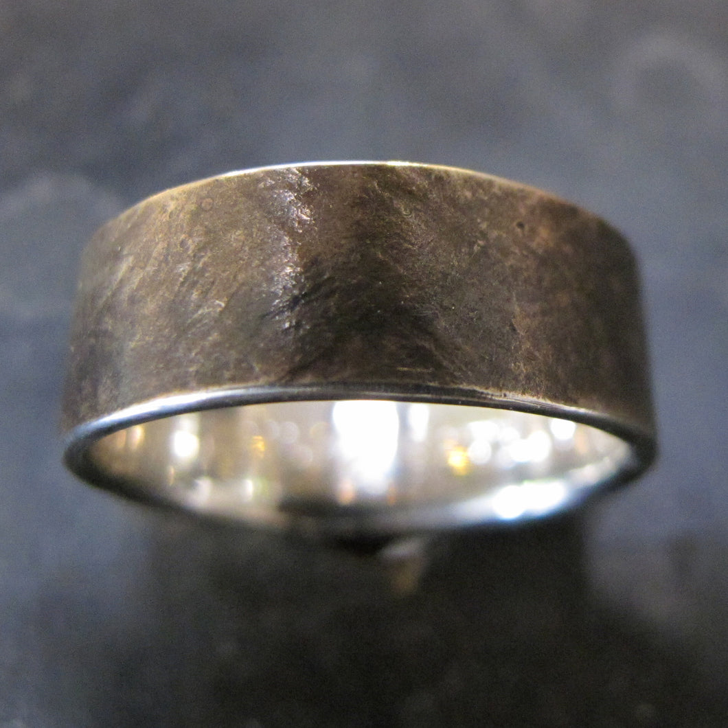 Textured 14k Wedding Band