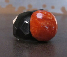 Red Sphere  Acrylic Ring