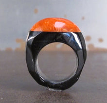 Red Sphere  Acrylic Ring